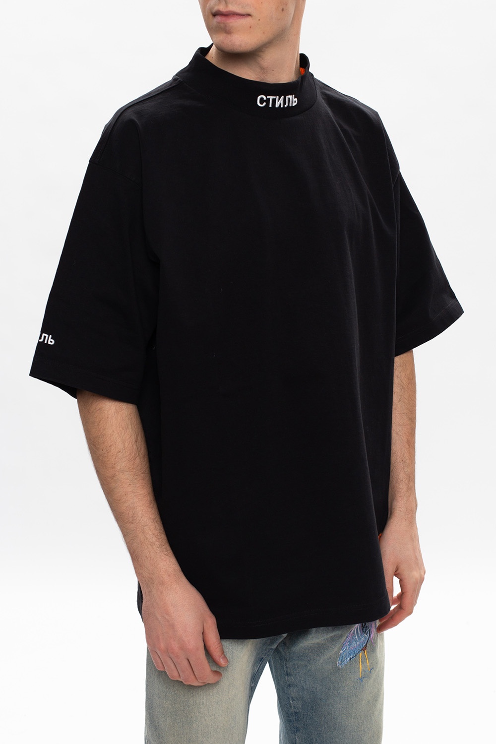 Heron Preston Embroidered T-shirt